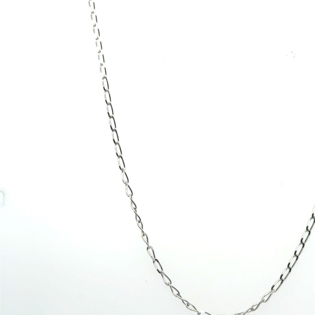 CH. GOURMETTE OVALE OR BLANC  22''