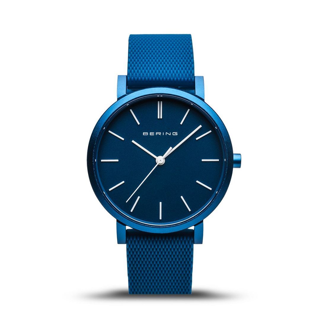 MONTRE UNISEXE BLEUE SILICONE