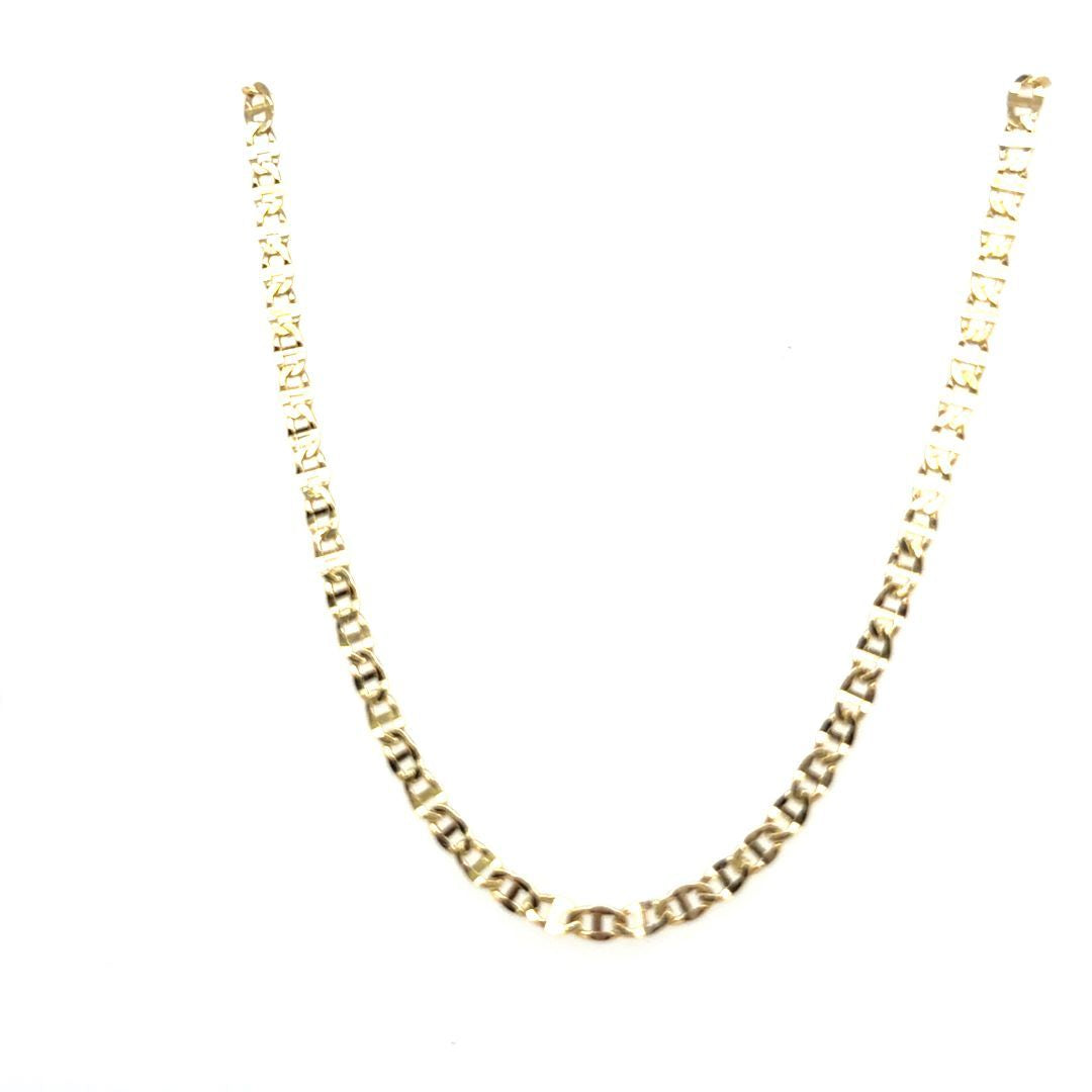CH.PLAT MARINE OR JAUNE 10KT, 20'' 4MM