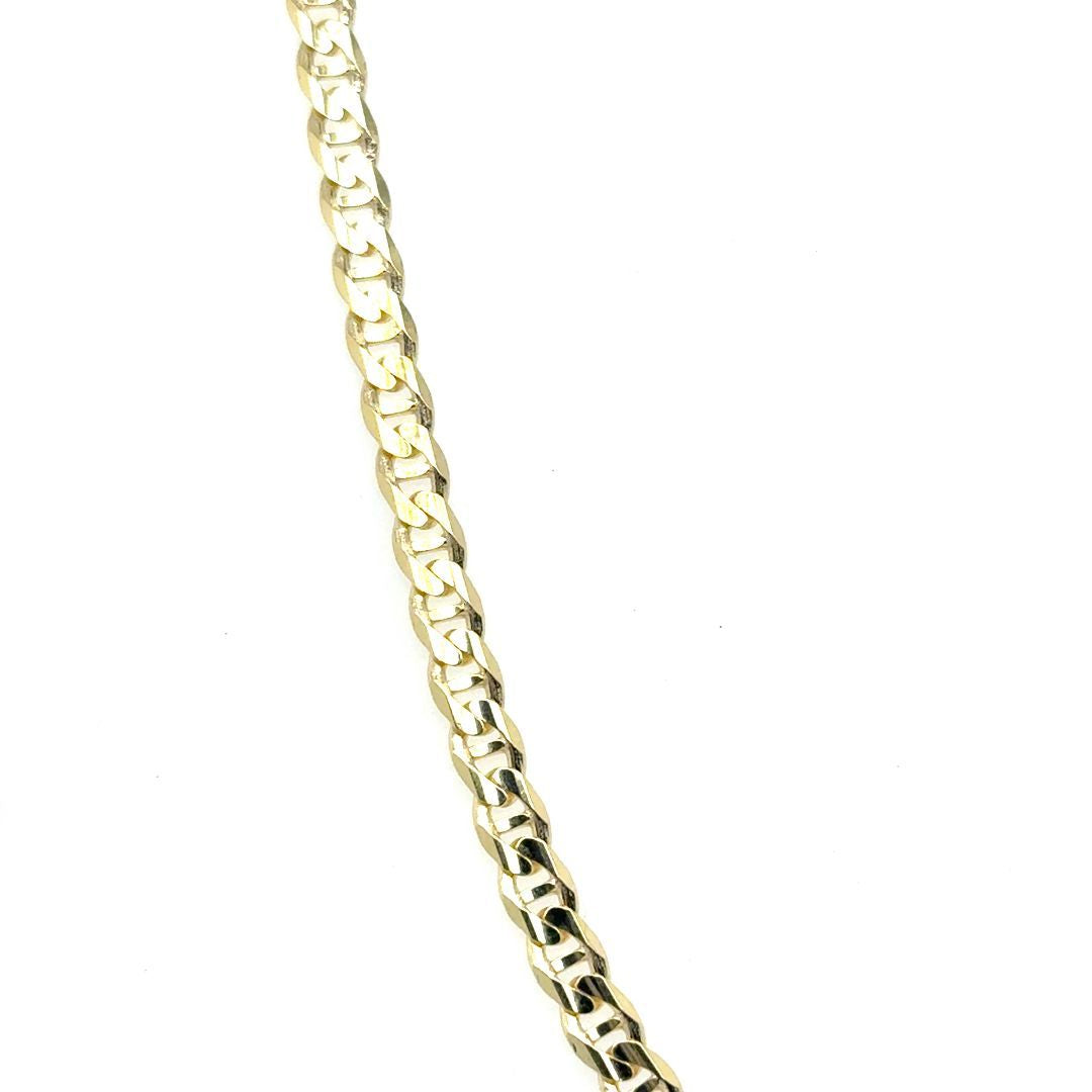 CH.GUCCI PLAT, 20'', 3.7MM, OR 10KT