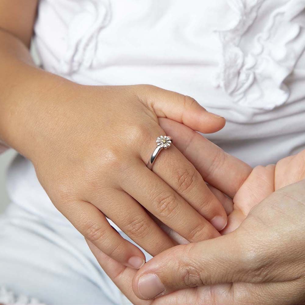 BAGUE ARGENT.925 FLEUR